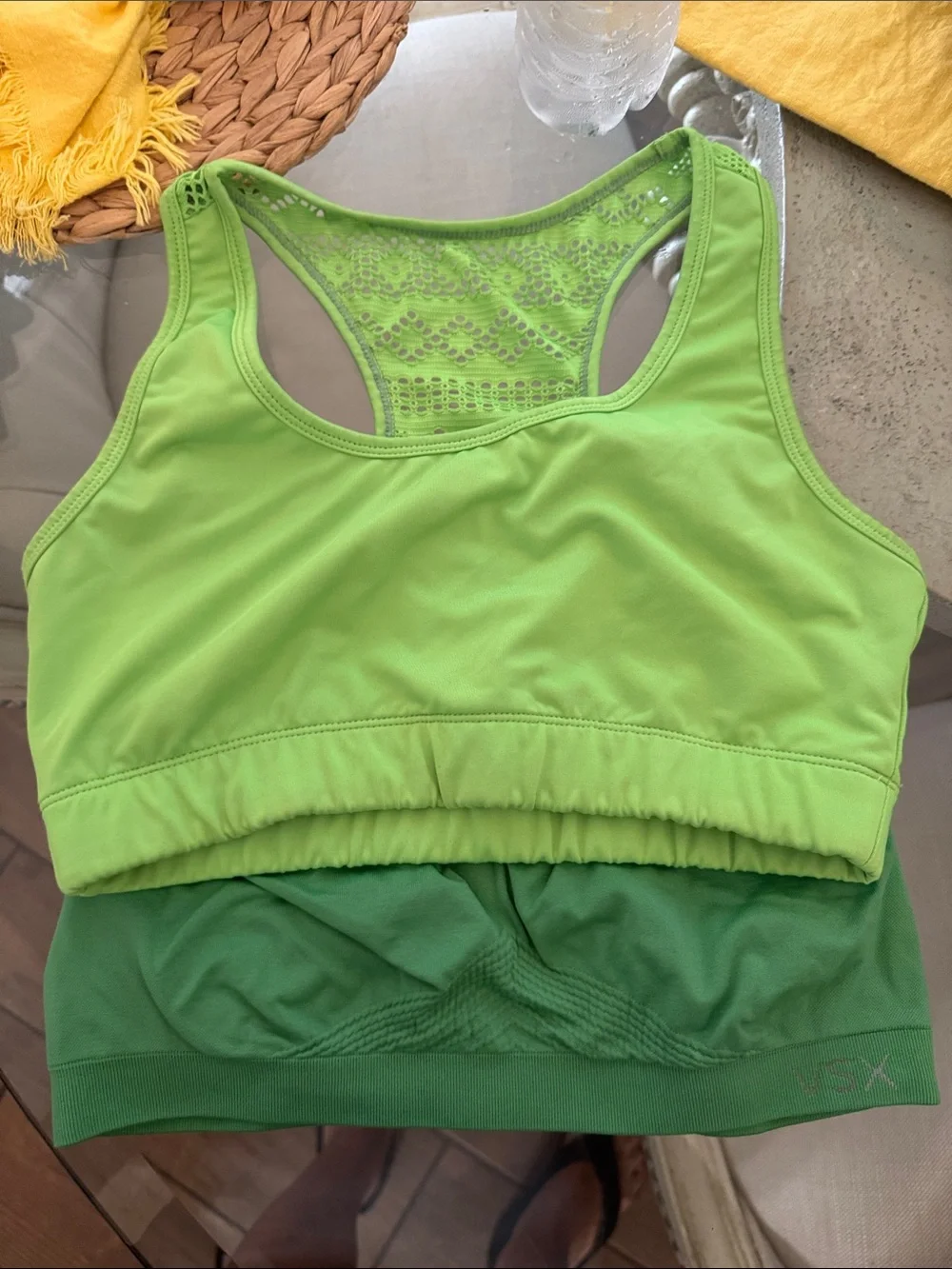 Women's Hot Pink Sports Bra - Unbranded